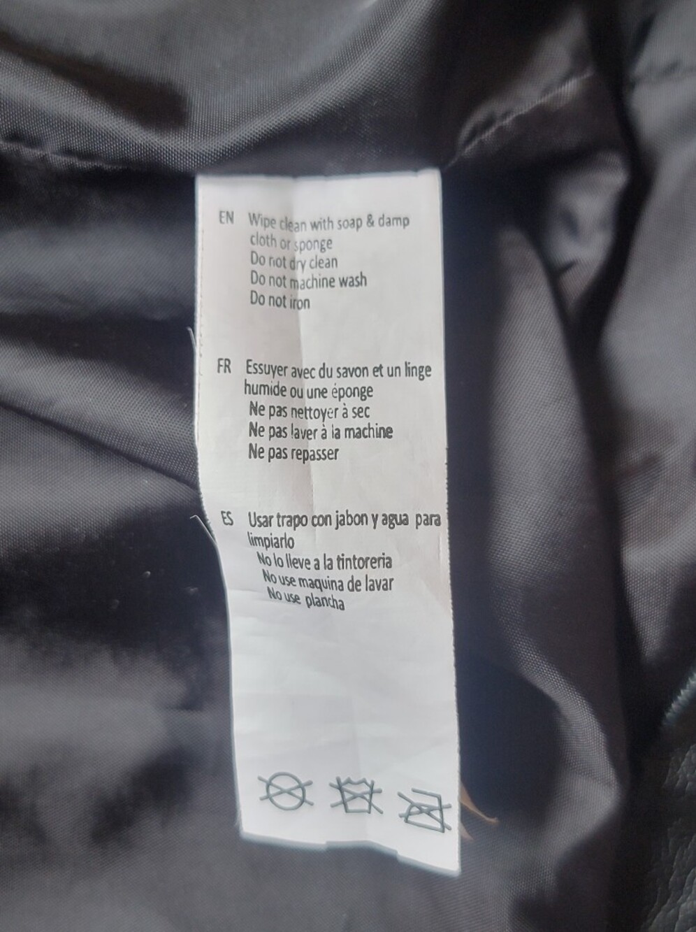 Streetwear Society Floral Embroidered Faux Leather Moto Biker Boho Jacket Size L - Picture 9 of 16